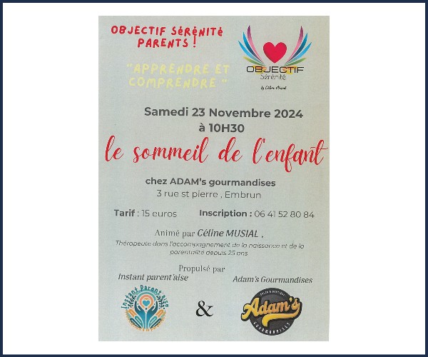 Embrun. Atelier, Le sommeil de l'Enfant