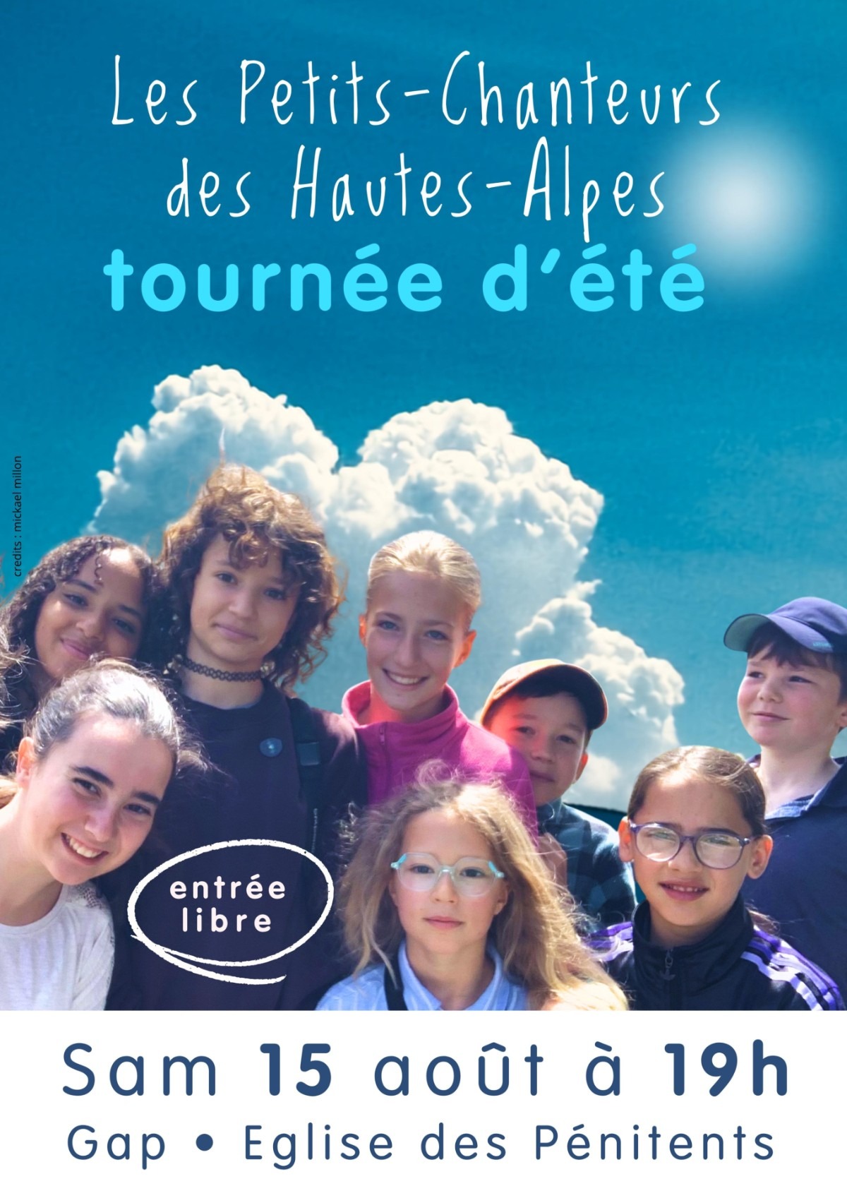 Concert des Petits Chanteurs des Hautes Alpes à Gap