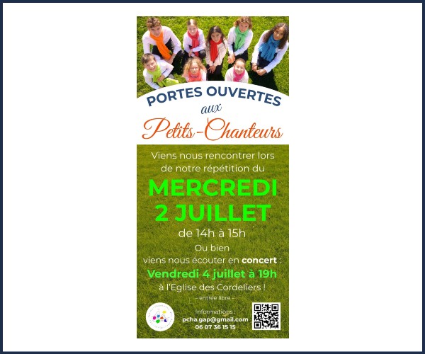 Portes ouvertes aux Petits Chanteurs