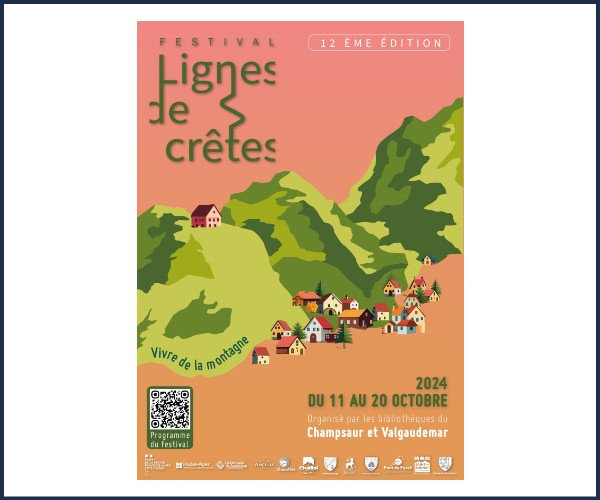 Saint Jean Saint Nicolas. Festival Lignes de Crêtes, Rencontre avec la romancière Violaine Bérot