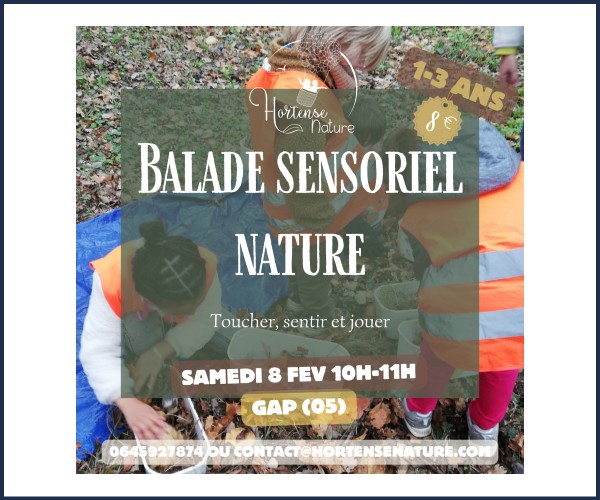 Gap. Balade sensoriel nature