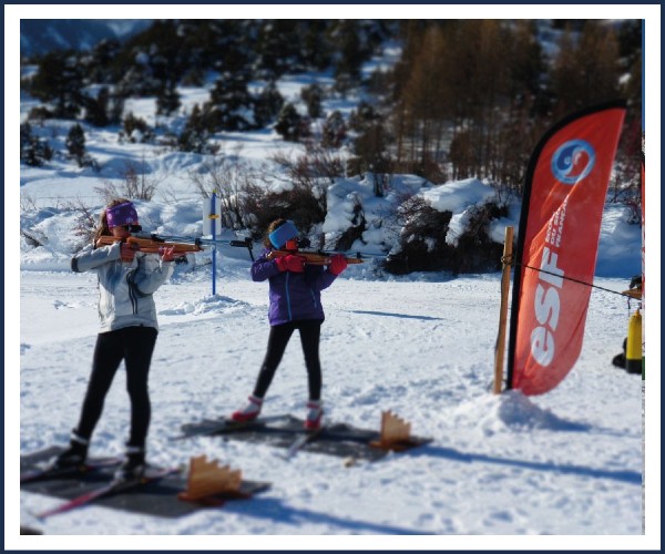 Névache. Course Départementale de Biathlon, KO Sprint Populaire