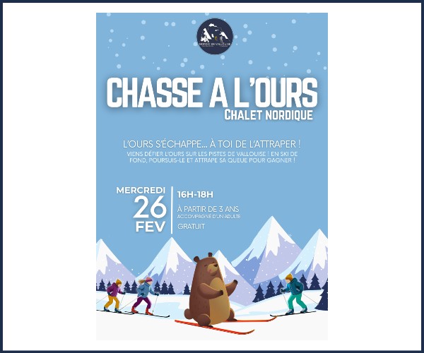 Vallouise Pelvoux. Chasse à l'Ours !
