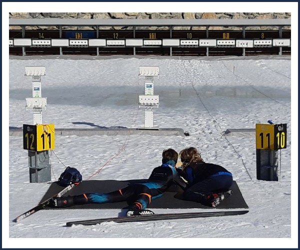 Villard Saint Pancrace. Session découverte du biathlon