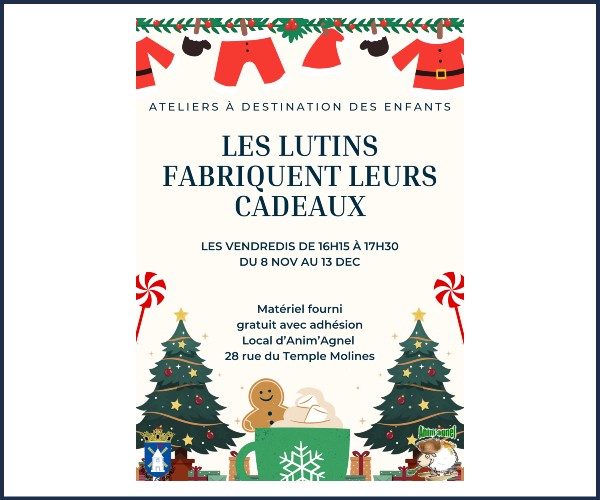 Molines en Queyras. Ateliers décos de Noël