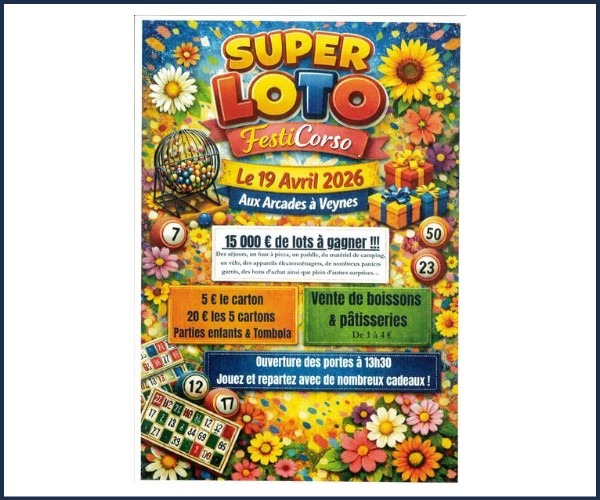 Super Loto Festi Corso à Veynes