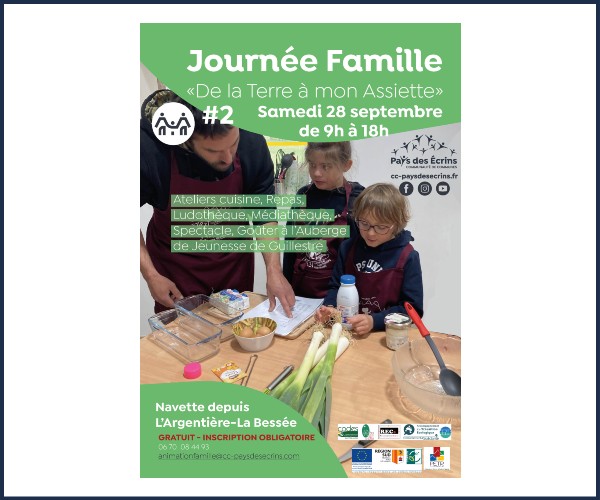 L'Argentière la Bessée. Journée famille de la terre à mon assiette #2