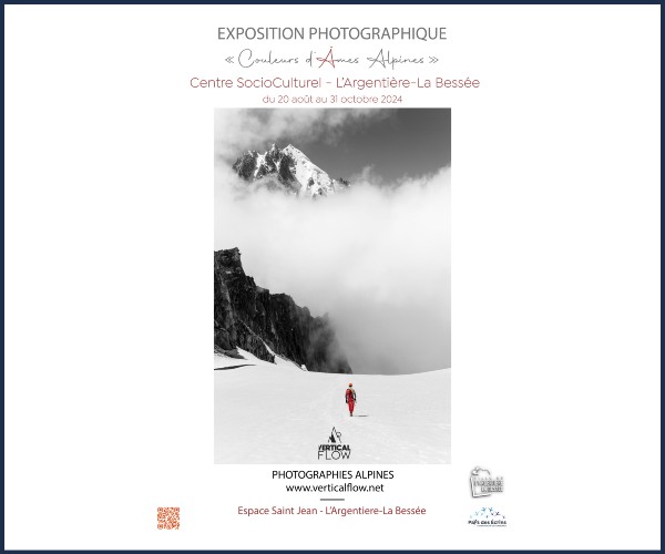 L'Argentière la Bessée. Exposition Couleurs d’Ames Alpines