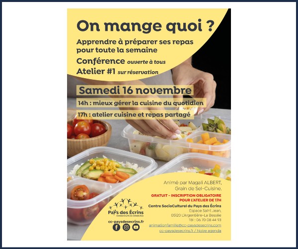 L'Argentière la Bessée. On Mange Quoi ?
