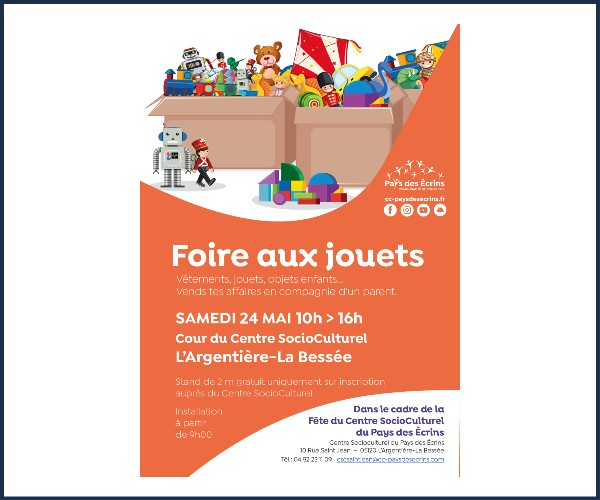 L'Argentière La Bessée. Foire aux Jouets