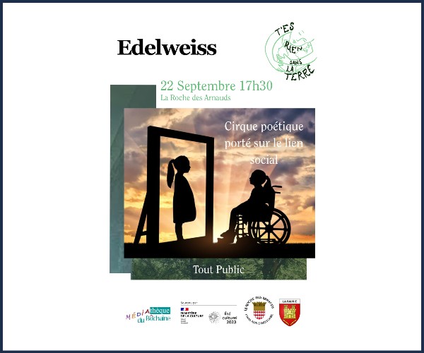 La Roche des Arnauds. Spectacle Edleweiss