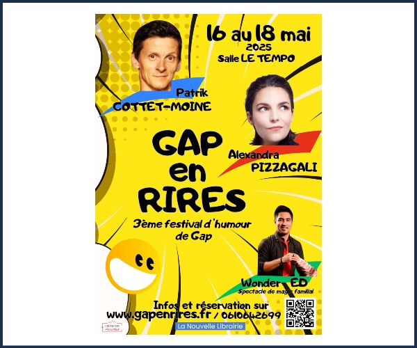 3ème Festival d'Humour, Gap en Rires