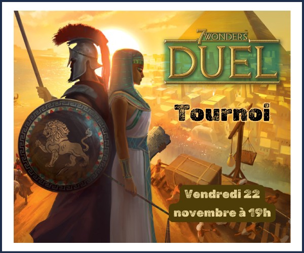 Gap. Tournoi 7 Wonders Duel