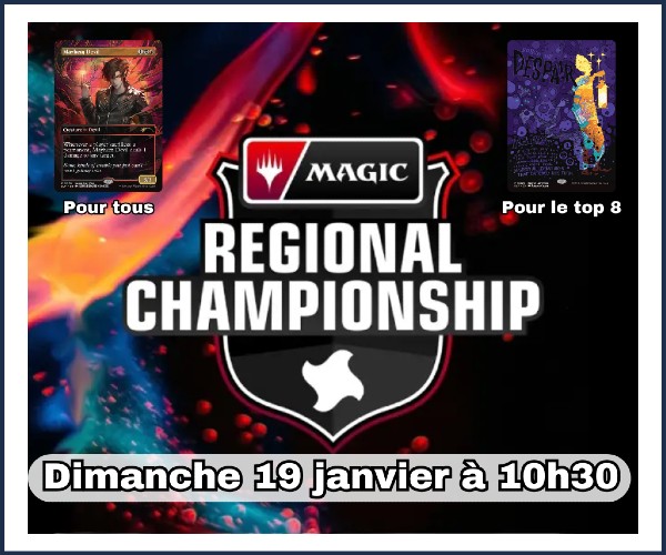 Gap. Magic the Gathering, Régional Championship Qualifiers