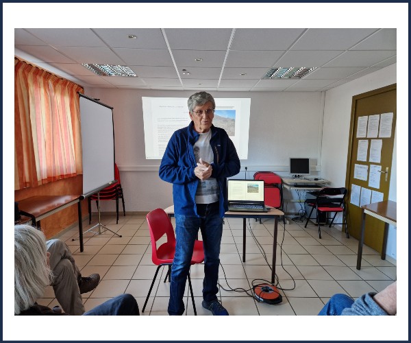 Réotier. Conférence, Irrigation gravitaire dans le Queyras