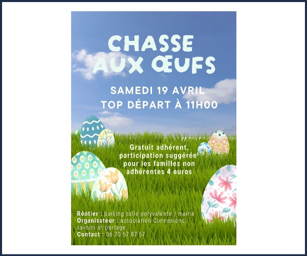 Réotier. Chasse aux Oeufs