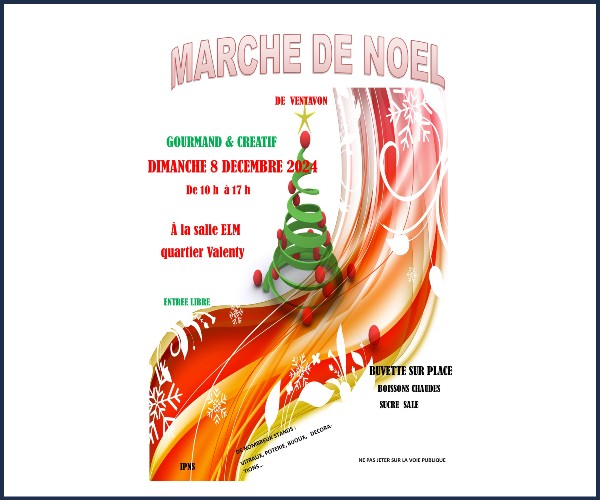 Ventavon. Marché de Noël 2024