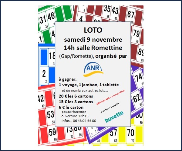 Gap. Loto à Romette