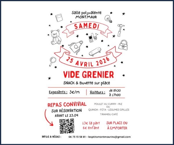 Vide greniers à Montmaur 