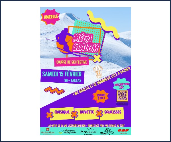 Ancelle. Méga Slalom