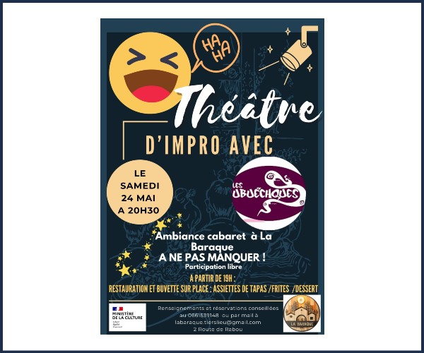 Rabou. Théâtre d'Impro avec Les Ubuëchques
