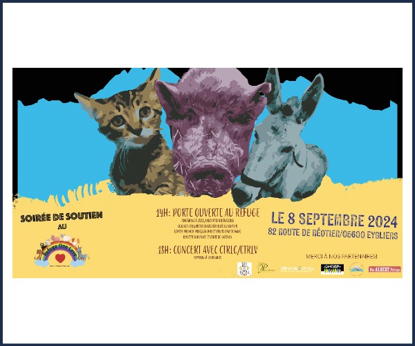 Eygliers. Soirée de soutien au Refuge One Love
