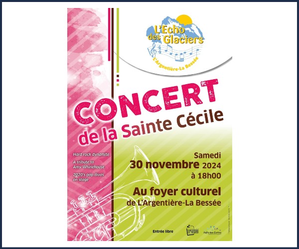 L'Argentière la Bessée. Concert de Sainte Cécile