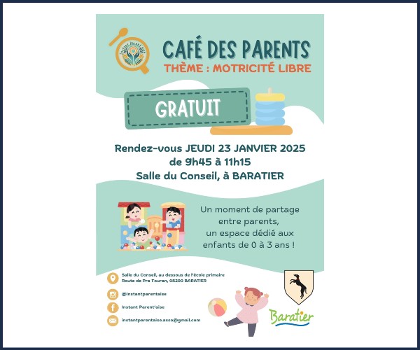 Baratier. Café motricité