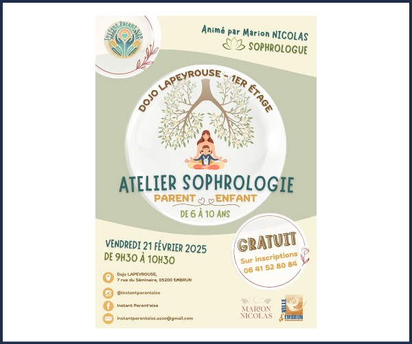 Embrun. Atelier Sophrologie