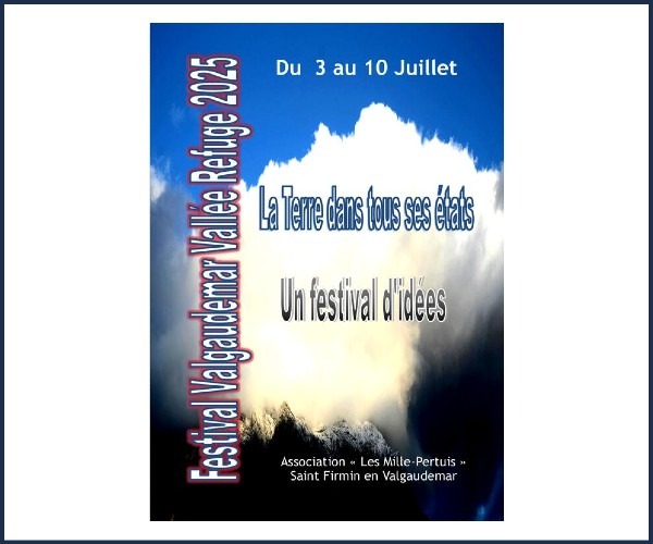 Festival Valgaudemar Vallée Refuge 2025