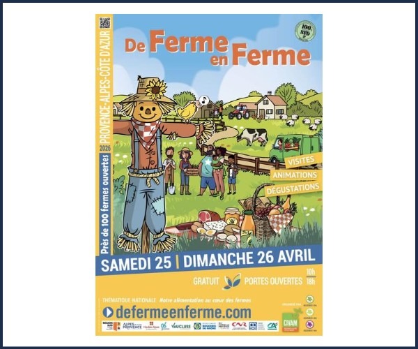 De Ferme en Ferme 2026 à Nossage et Bénévent