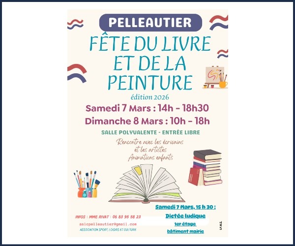 Fête du Livre et de la Peinture à Pelleautier