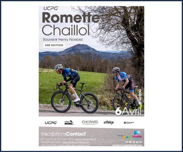Course cycliste Romette à Chaillol, souvenir Henry Noebes