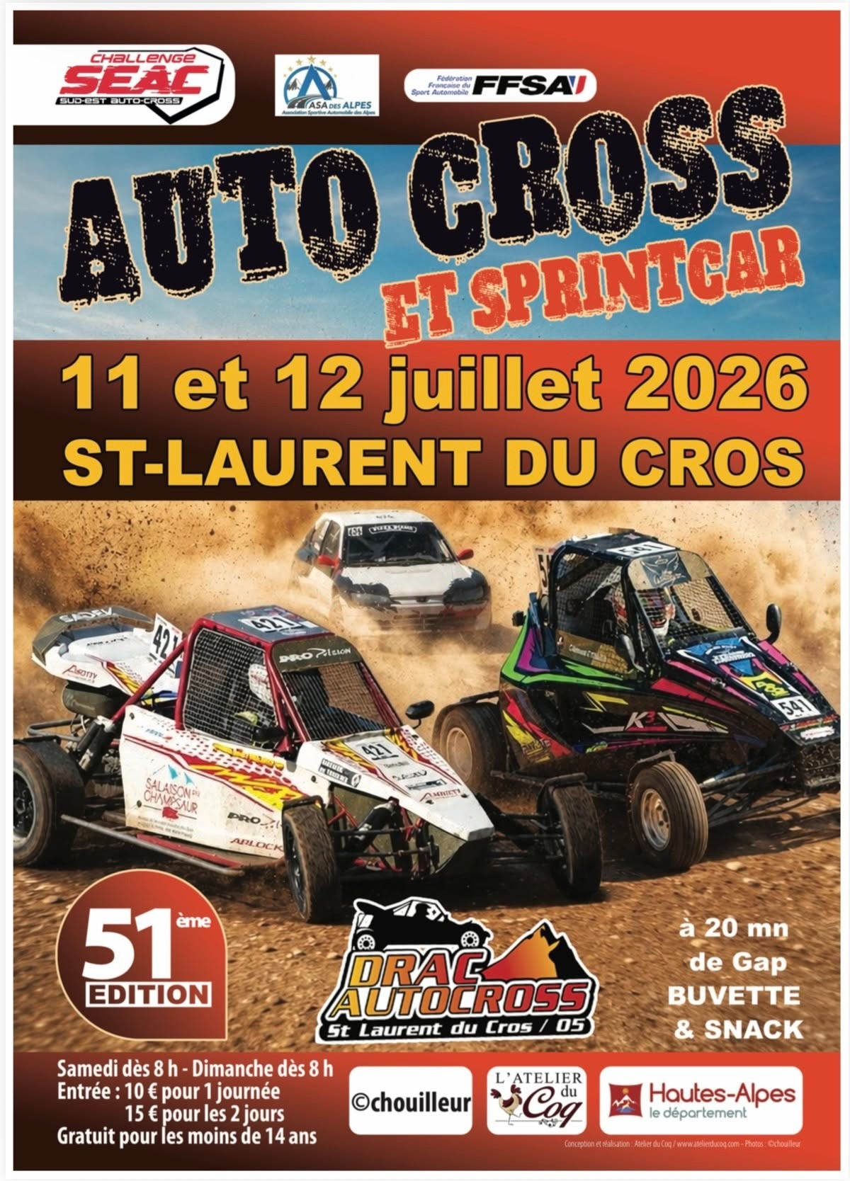 51ème Auto Cross de Saint Laurent du Cros