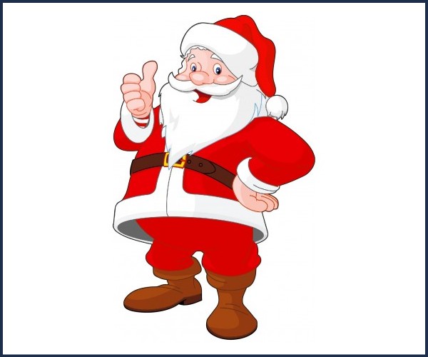 Ancelle. Arrivée du Père Noël 2024