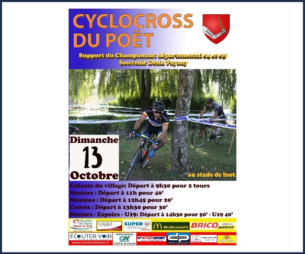 Cyclocross du Poët 2024