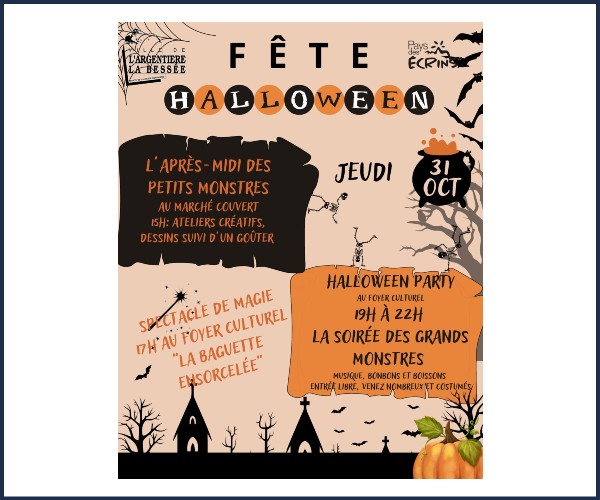 L'Argentière la Bessée. Fête Halloween