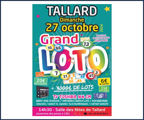 Grand loto de Tallard