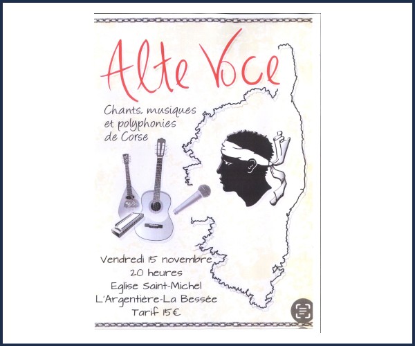 L'Argentière la Bessée. Chants, musiques et polyphonies de Corse