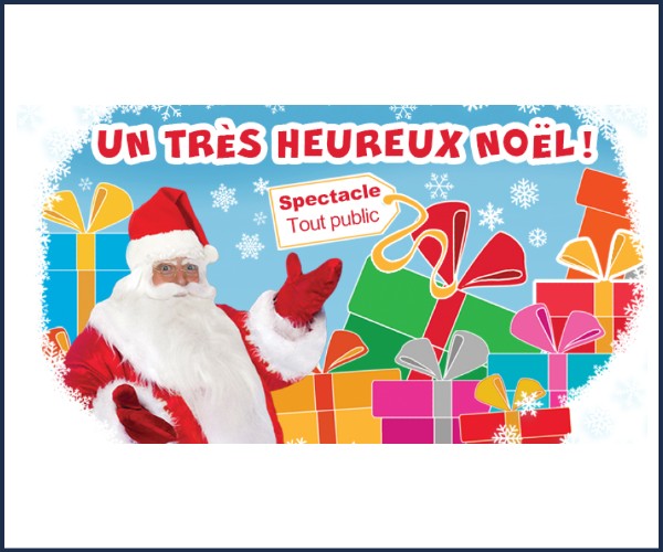 Saint Michel de Chaillol. Spectacle Un très heureux Noël