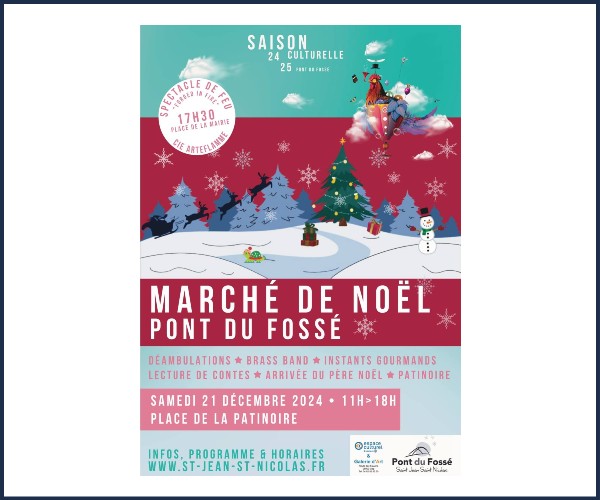 Saint Jean Saint Nicolas. Marché de Noël 2024
