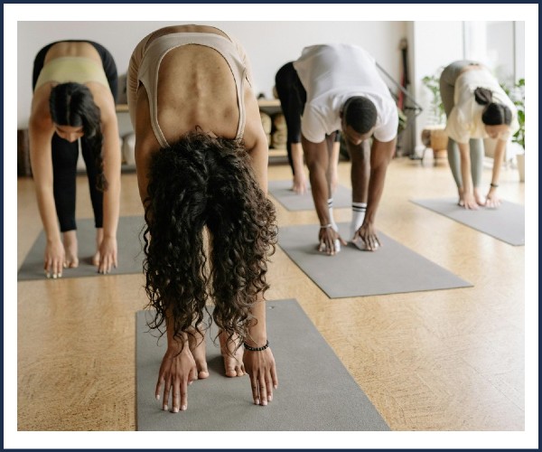 Les Orres. Stretching