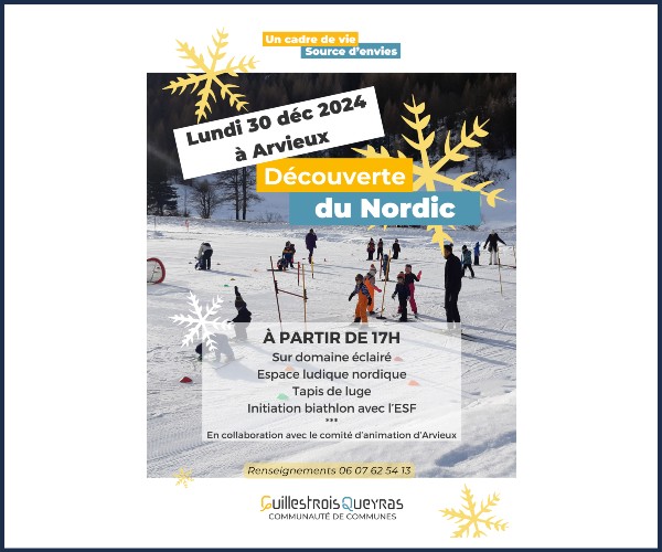 Arvieux. Découverte du Nordic