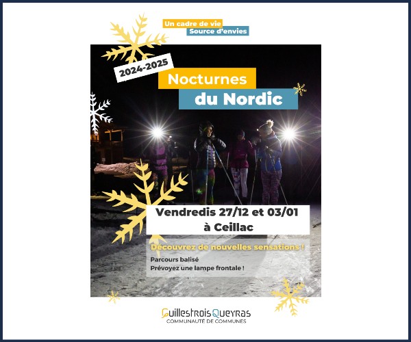 Ceillac. Les Nocturnes du Nordic