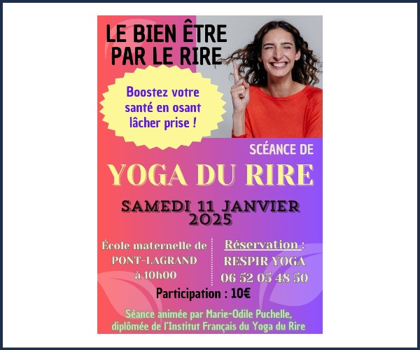 Garde Colombe. Yoga du Rire