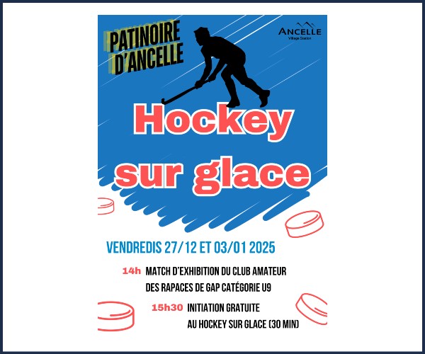 Ancelle. Hockey sur Glace