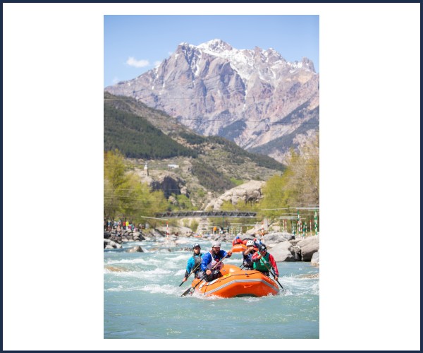 L'Argentière la Bessée. Challenge Open raft et kayak cross Patrick Vigne