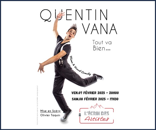 Poligny. Spectacle, Quentin Vana, Tout va bien