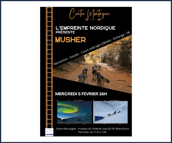 Villard Saint Pancrace. A la rencontre d'un Musher