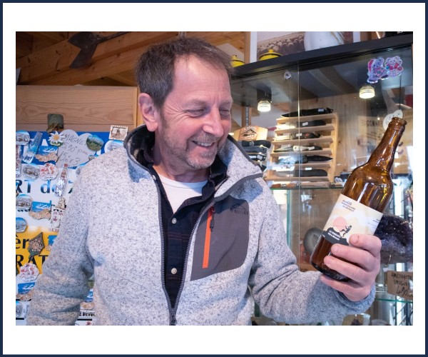 Le Dévoluy. Visite d'une brasserie artisanale